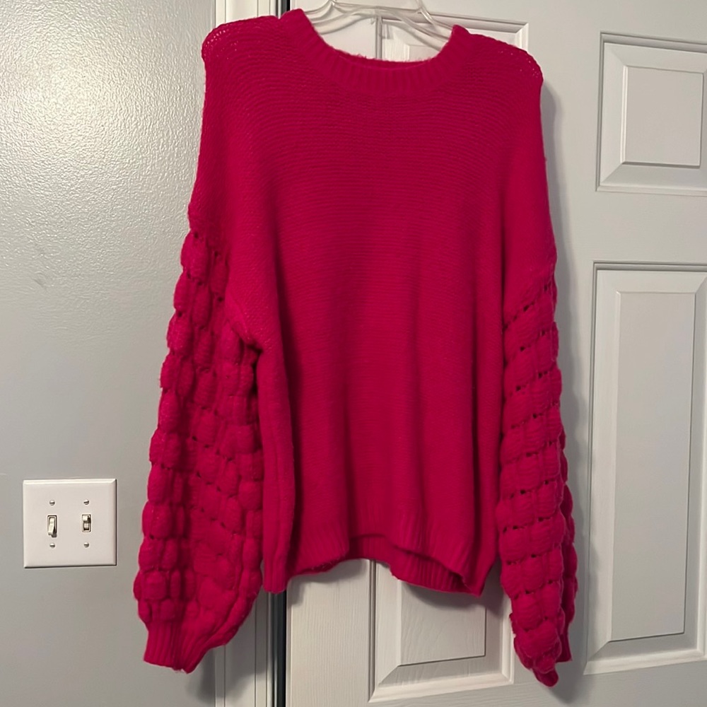 Pink Lily Sweater
